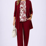 Jenilyn | Set Tre Pezzi Elegante da Donna