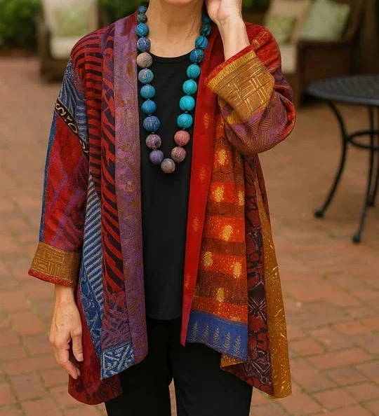 Astrid | Elegant Draped Cardigan A minha loja