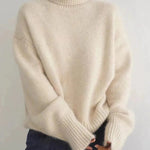 Amaya | Maglione in Cashmere di Lusso con Collo Alto A minha loja