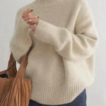 Amaya | Maglione in Cashmere di Lusso con Collo Alto A minha loja
