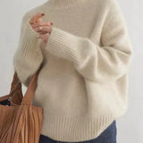 Amaya | Maglione in Cashmere di Lusso con Collo Alto A minha loja