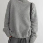 Amaya | Maglione in Cashmere di Lusso con Collo Alto A minha loja