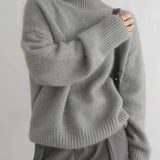 Amaya | Maglione in Cashmere di Lusso con Collo Alto A minha loja
