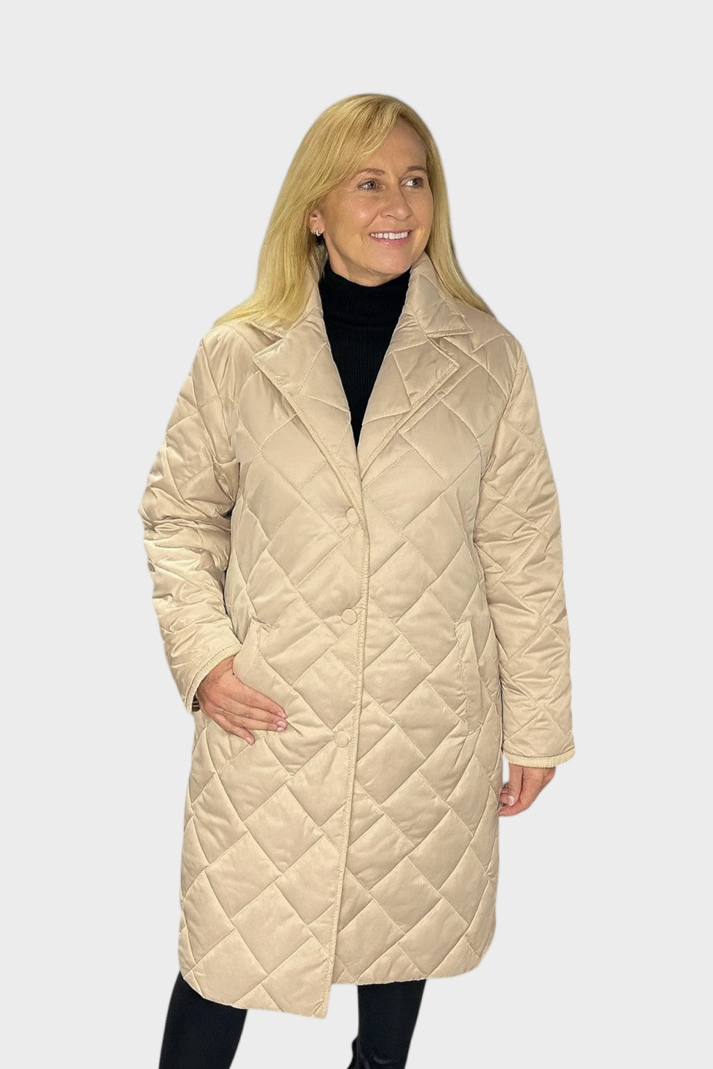 Éclati™ | Cappotto trapuntato elegante A minha loja