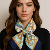 Elena-huivi (100 % seta - 53 cm) A minha loja