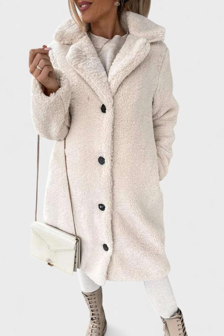 Eliana™ | Cappotto teddy elegante A minha loja