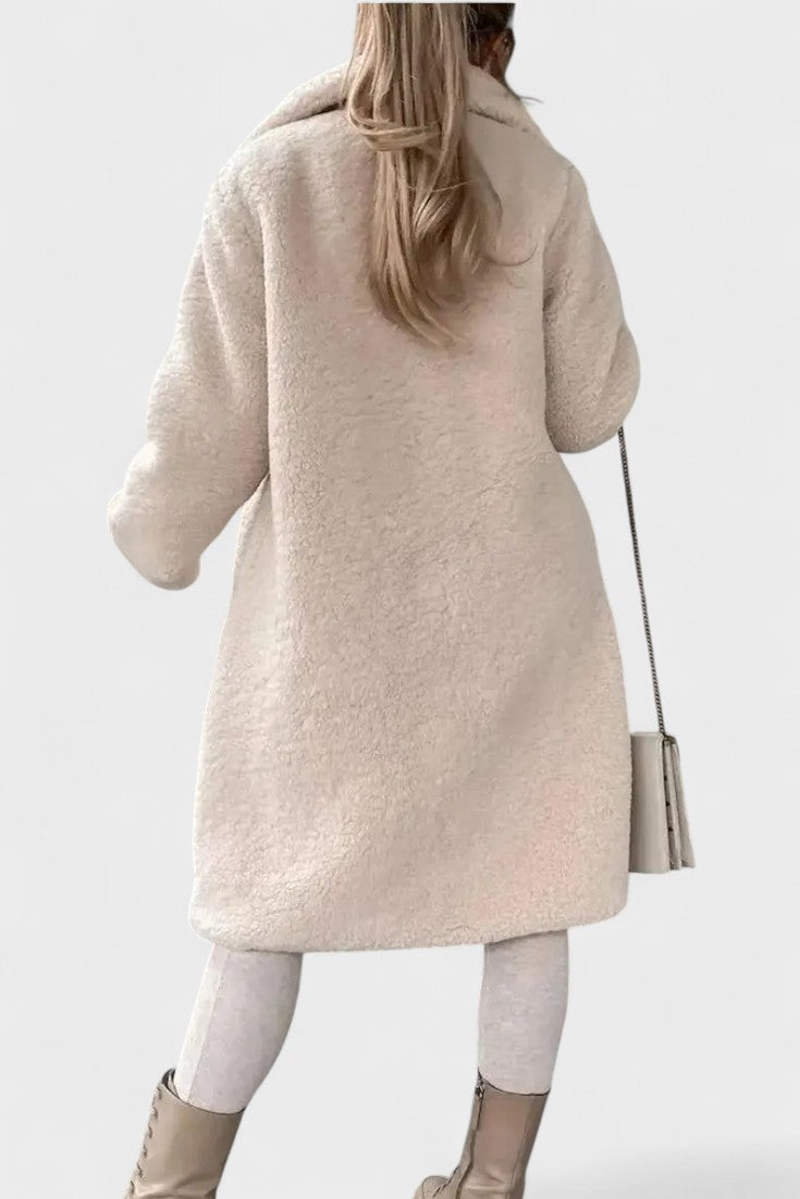 Eliana™ | Cappotto teddy elegante A minha loja