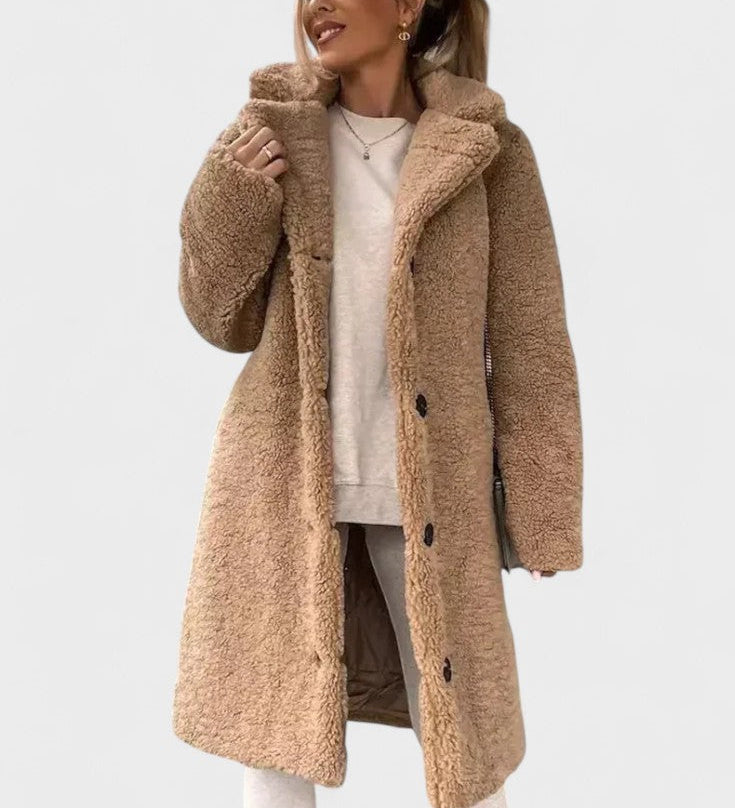 Eliana™ | Cappotto teddy elegante A minha loja