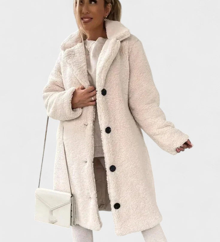 Eliana™ | Cappotto teddy elegante A minha loja