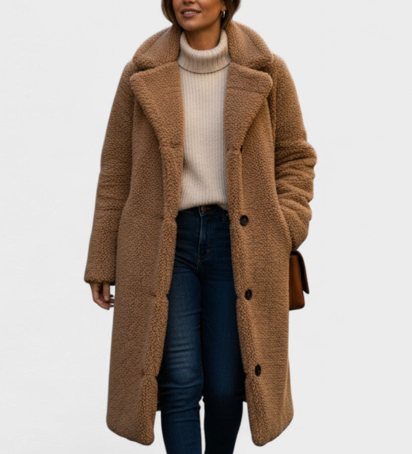 Eliana™ | Cappotto teddy elegante A minha loja