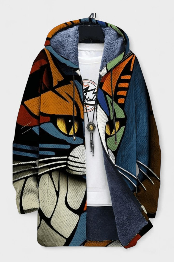 Eliška™ | Cardigan artistico di lusso A minha loja