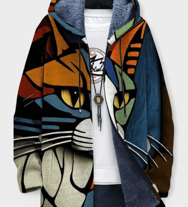 Eliška™ | Cardigan artistico di lusso A minha loja