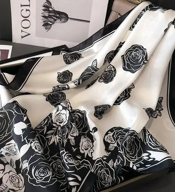 Elodie-huivi (100 % seta – 68 cm) A minha loja