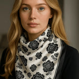 Elodie-huivi (100 % seta – 68 cm) A minha loja