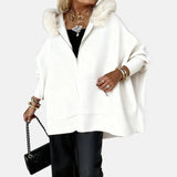 Monika – Cappotto da donna comodo con cappuccio e tasche A minha loja