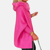 Monika – Cappotto da donna comodo con cappuccio e tasche A minha loja