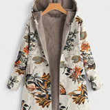Fleural™ – Giacca in fleece floreale A minha loja