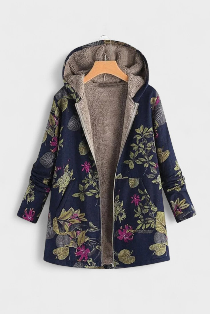 Fleural™ – Giacca in fleece floreale A minha loja