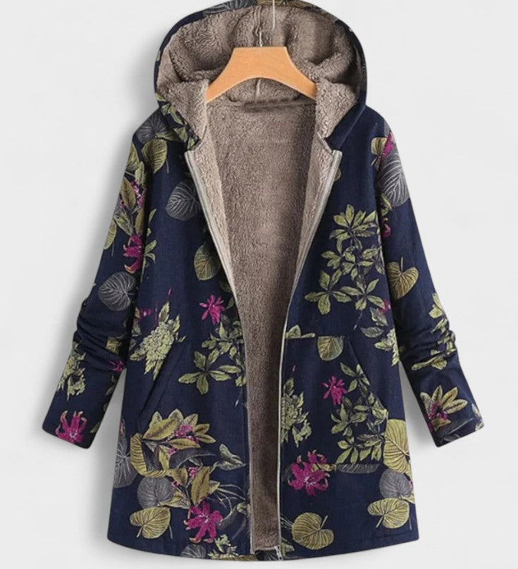 Fleural™ – Giacca in fleece floreale A minha loja