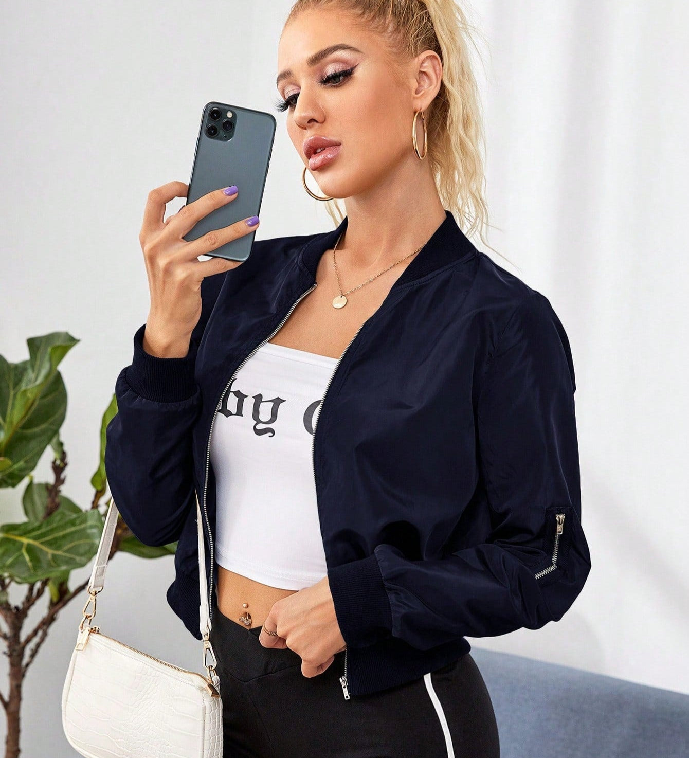 Gianna - giacca bomber leggera A minha loja