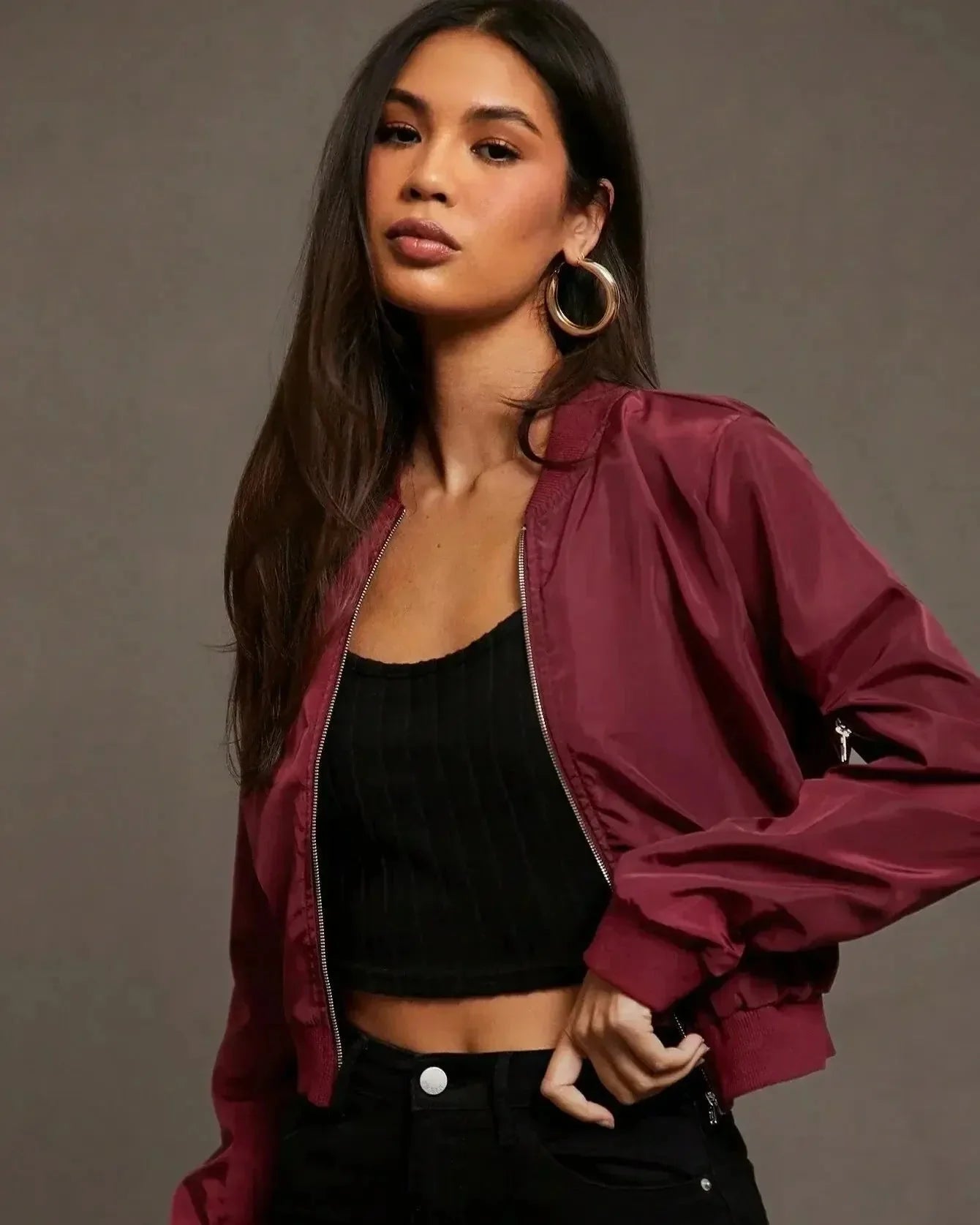 Gianna - giacca bomber leggera A minha loja