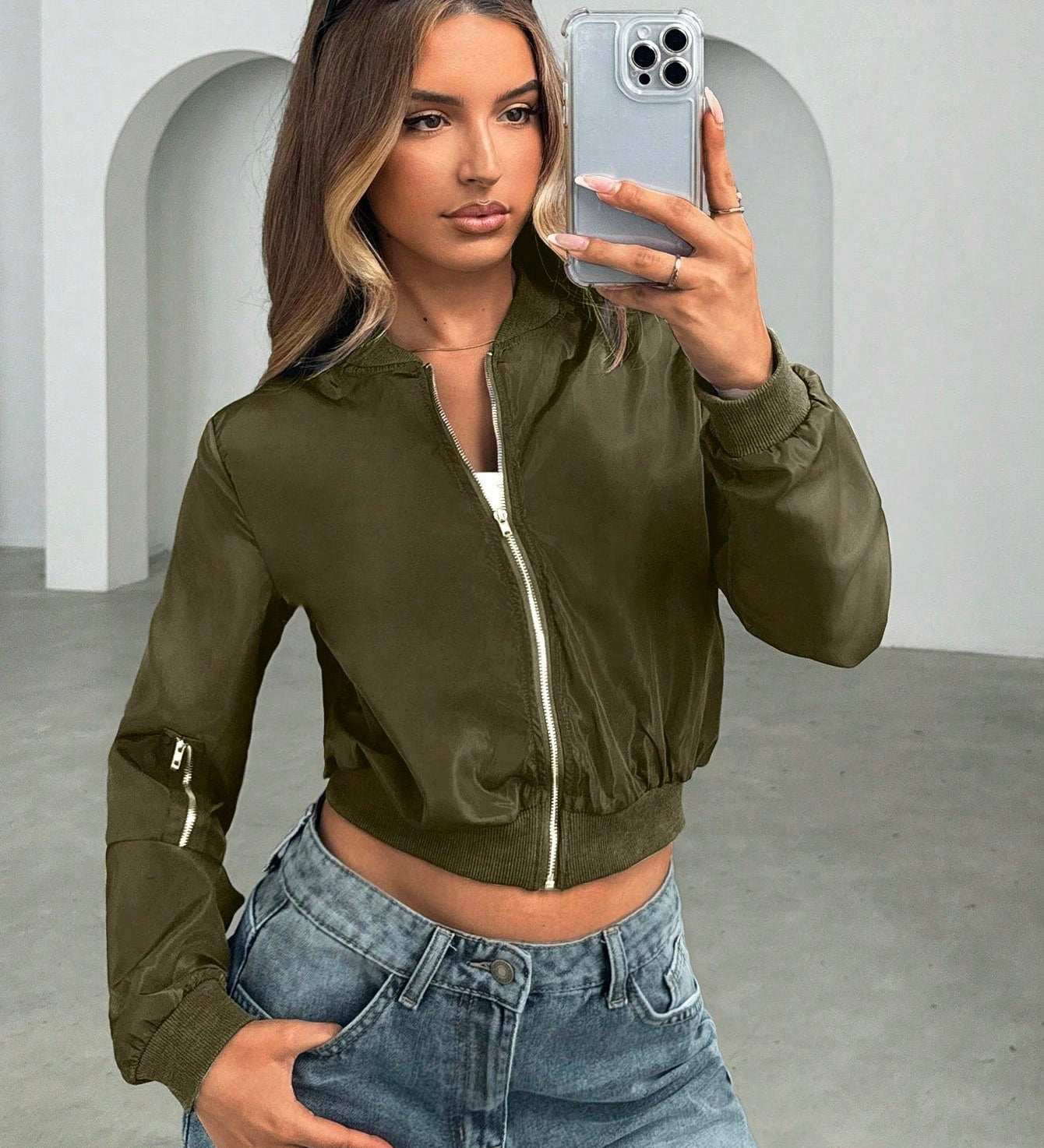 Gianna - giacca bomber leggera A minha loja