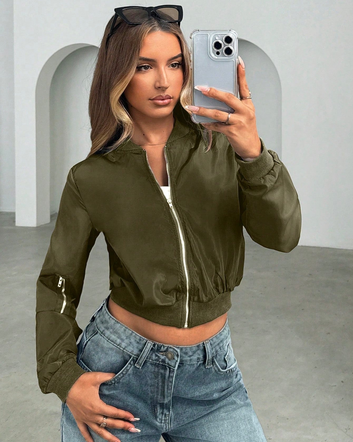 Gianna - giacca bomber leggera A minha loja