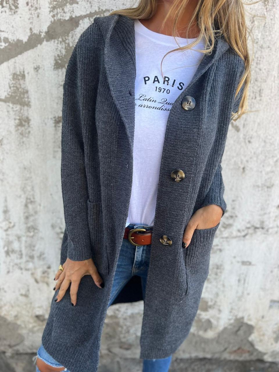 Giselle Cappotto Lungo In Maglia A minha loja