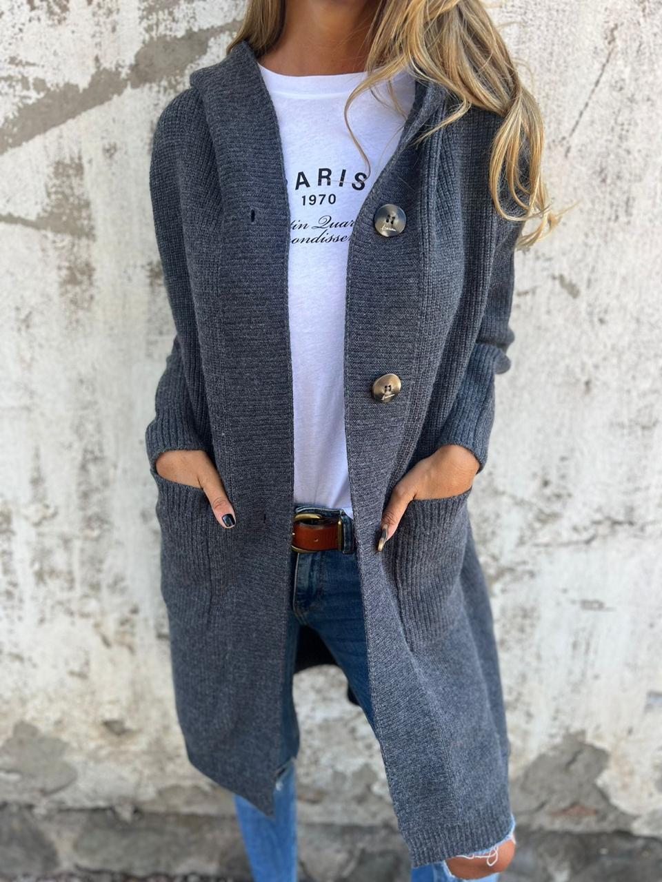 Giselle Cappotto Lungo In Maglia A minha loja