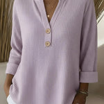 LUCINDA | HENLEY BUTTON TOP A minha loja