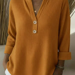 LUCINDA | HENLEY BUTTON TOP A minha loja