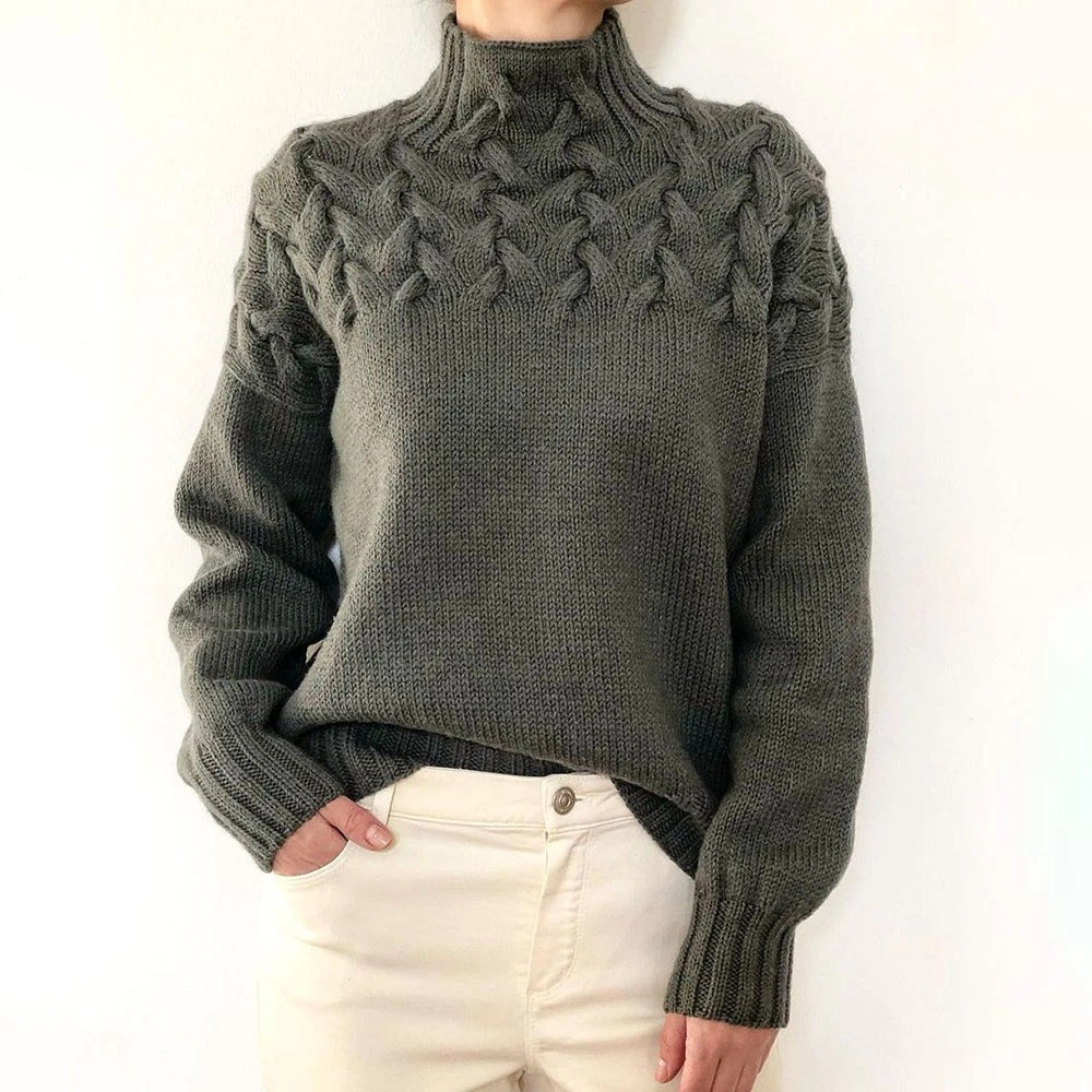 Elena | Maglione caldo con collo alto A minha loja