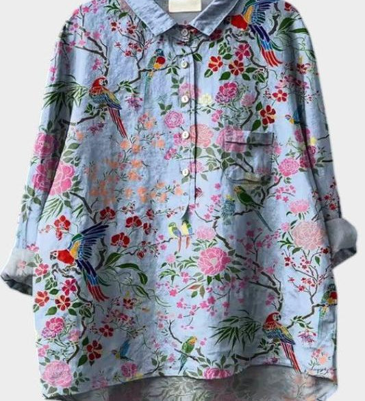 Gunnela | Maglione di lusso con elegante ricamo A minha loja