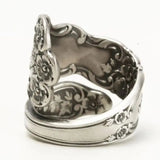 Anello Vintage con Design di Fiori Incisi