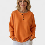 Michaela – Maglione da donna elegante con bottoni A minha loja