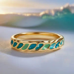 Anello in argento 925 liscio A minha loja