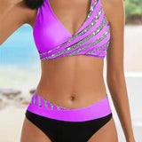 Mona - Bikini con Stampa in Toni Caldi A minha loja