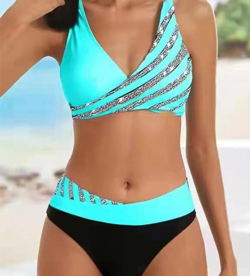 Mona - Bikini con Stampa in Toni Caldi A minha loja