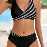 Mona - Bikini con Stampa in Toni Caldi A minha loja