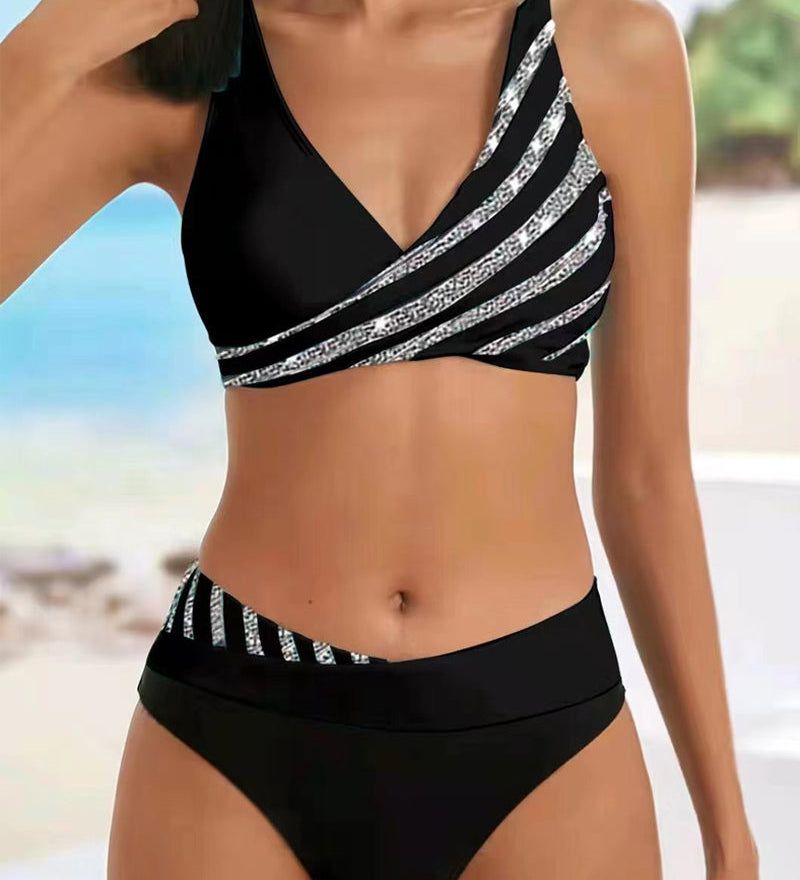Mona - Bikini con Stampa in Toni Caldi A minha loja