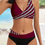 Mona - Bikini con Stampa in Toni Caldi A minha loja
