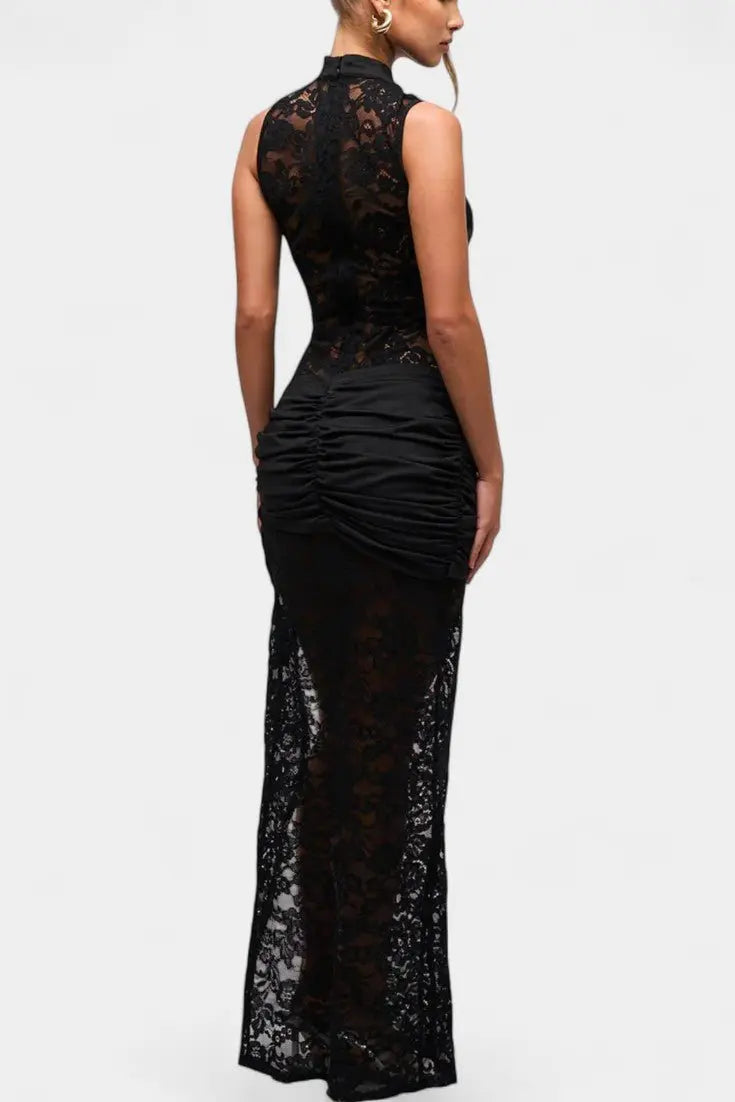 Irina™ | Abito in pizzo alla moda A minha loja