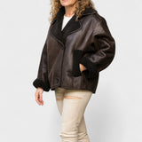 Isabelle™ Giacca in Pelle Donna A minha loja