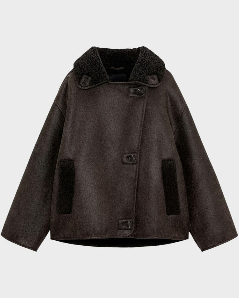 Isabelle™ Giacca in Pelle Donna A minha loja