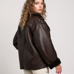 Isabelle™ Giacca in Pelle Donna A minha loja