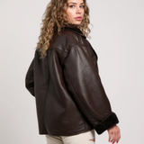 Isabelle™ Giacca in Pelle Donna A minha loja