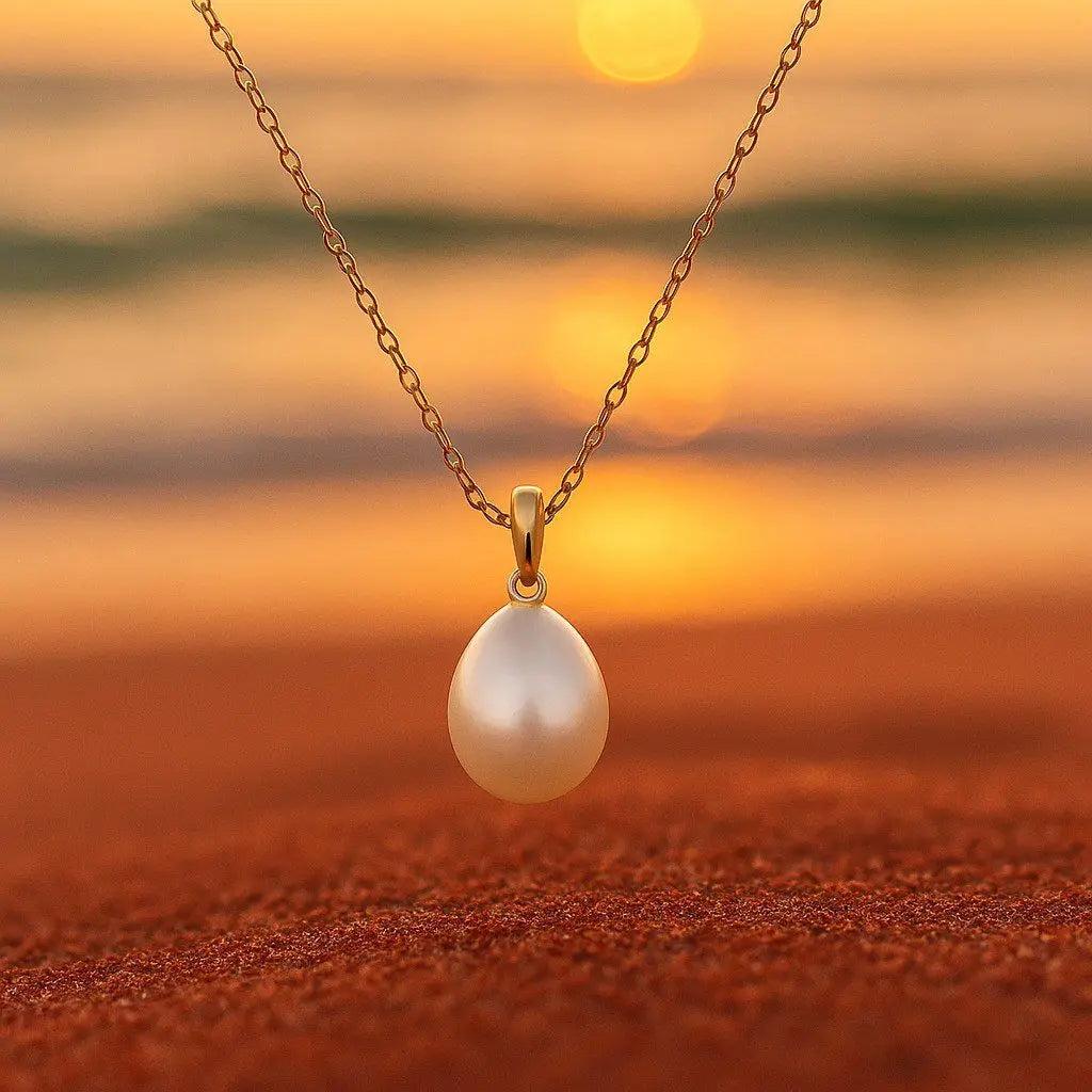 Collana di perle delicate A minha loja