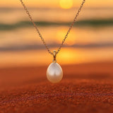 Collana di perle delicate A minha loja