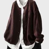 Cardigan lavorato a maglia morbido A minha loja