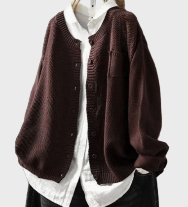 Cardigan lavorato a maglia morbido A minha loja